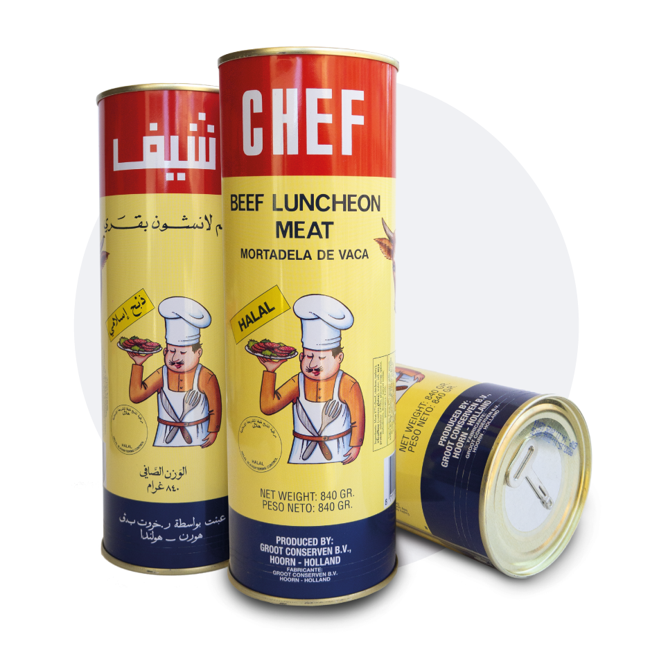 Mortadela de vaca Halal Chef